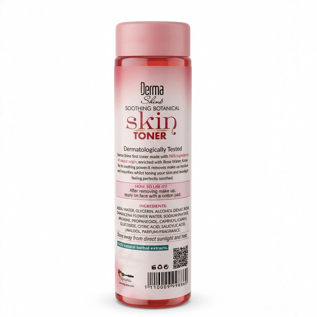Derma Shine Toner with Rose Extracts - Lipcara