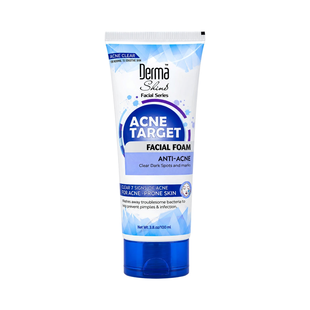 Derma Shine Acne Target Facial Foam - Lipcara