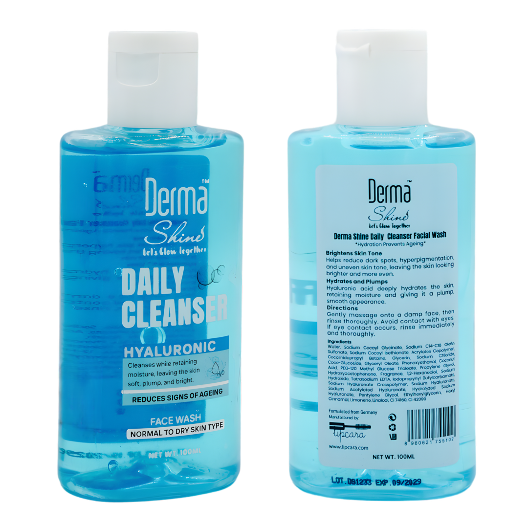 Derma shine Daily Cleanser 100ml - Lipcara