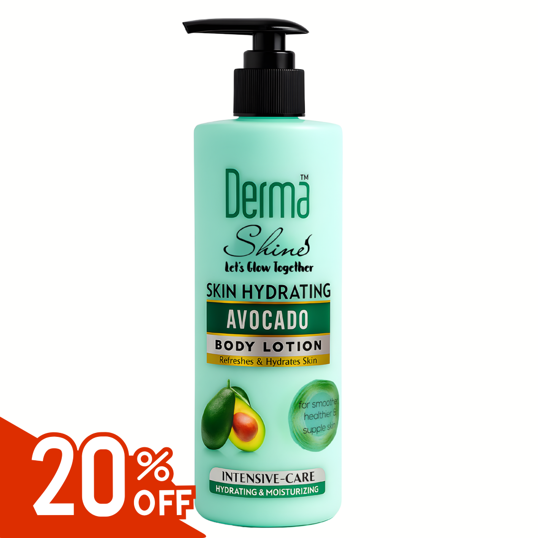 Derma Shine Skin Hydrating Avocado Body Lotion - Lipcara