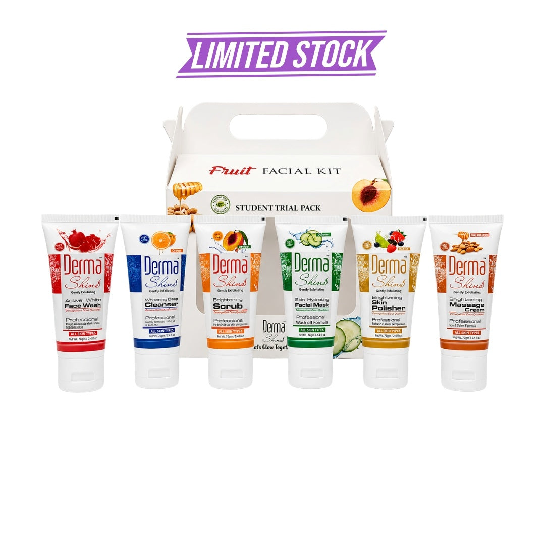 Derma Shine Mini Fruit Facial Kit 70g - Lipcara