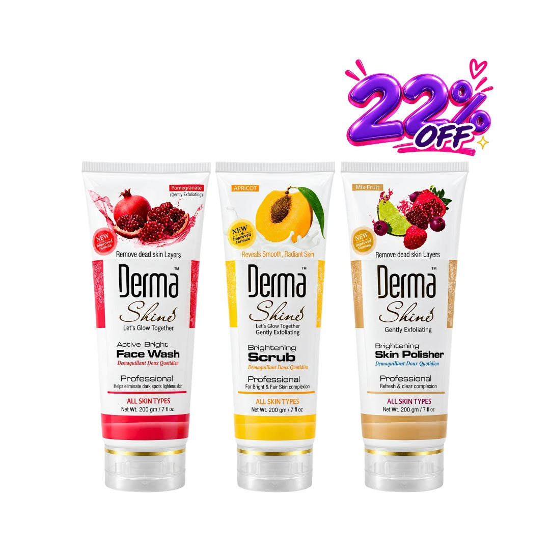 Derma shine Glow Trio 200g