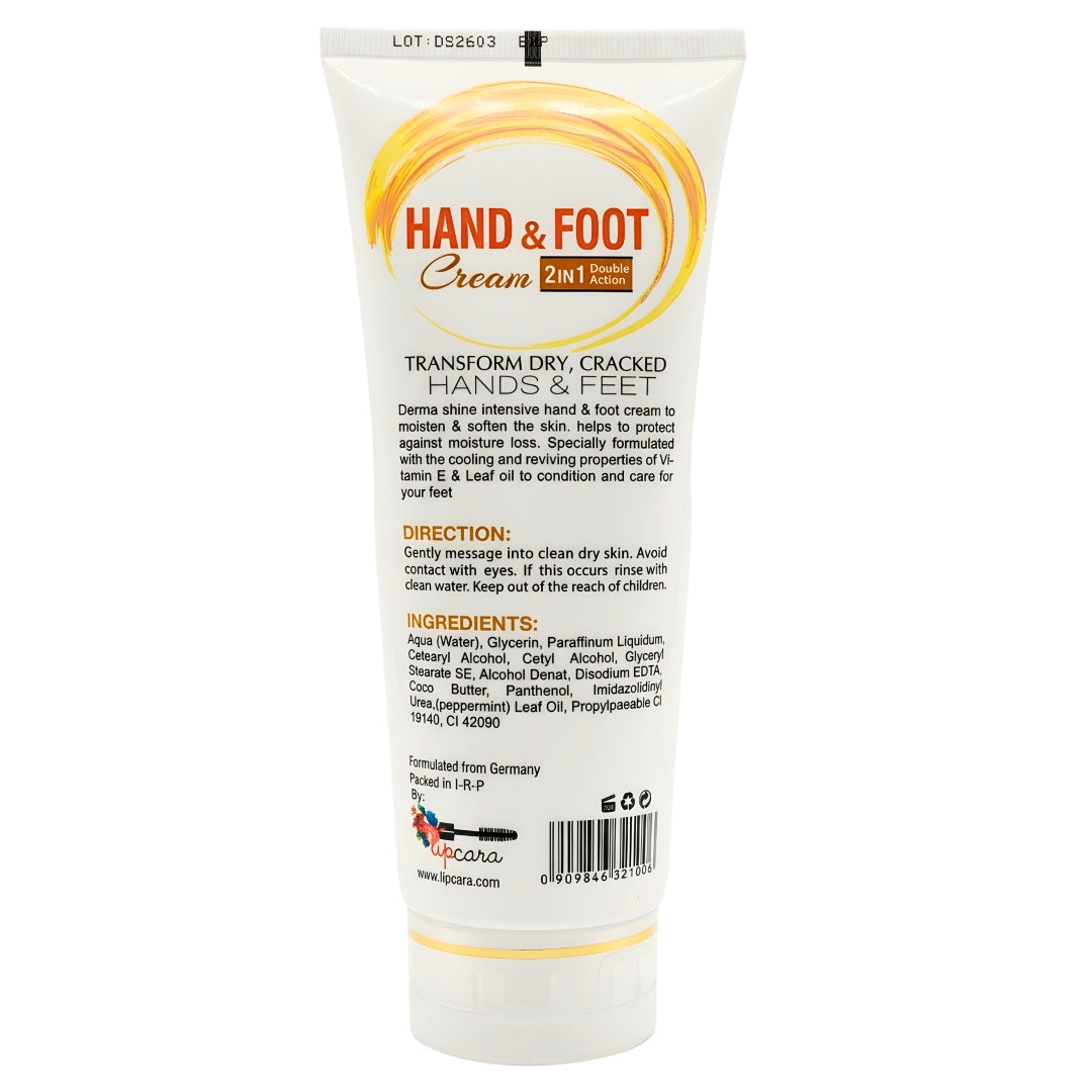 Derma Shine Hand And Foot Brightening Cream - Lipcara