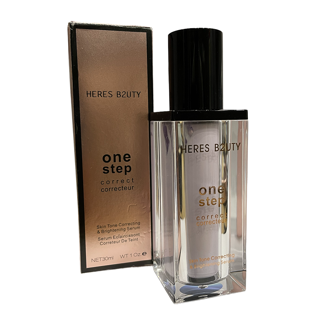 Heres B2uty One Step Skin Tone Correcting & Brightening Serum - Lipcara