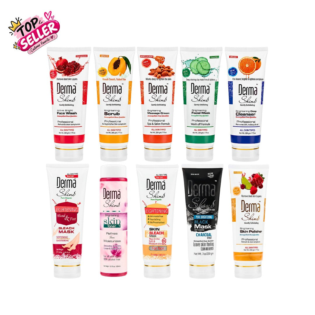 Derma Shine Mega Facial Kit - Lipcara