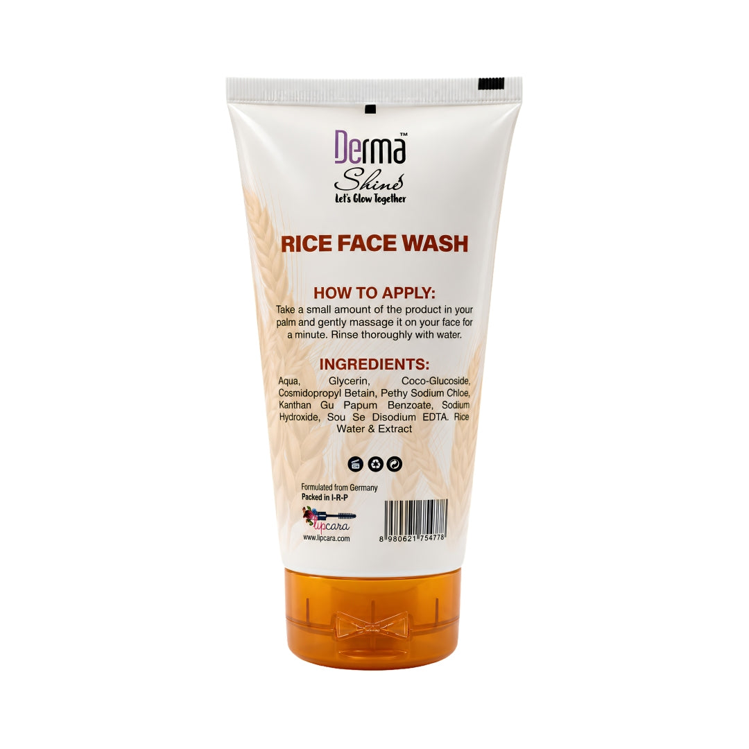 Derma Shine Rice Face Wash 150ml