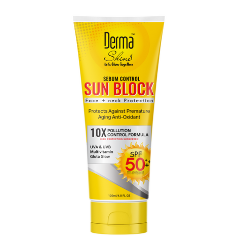 Derma Shine Sunblock SPF 50 Face & Neck