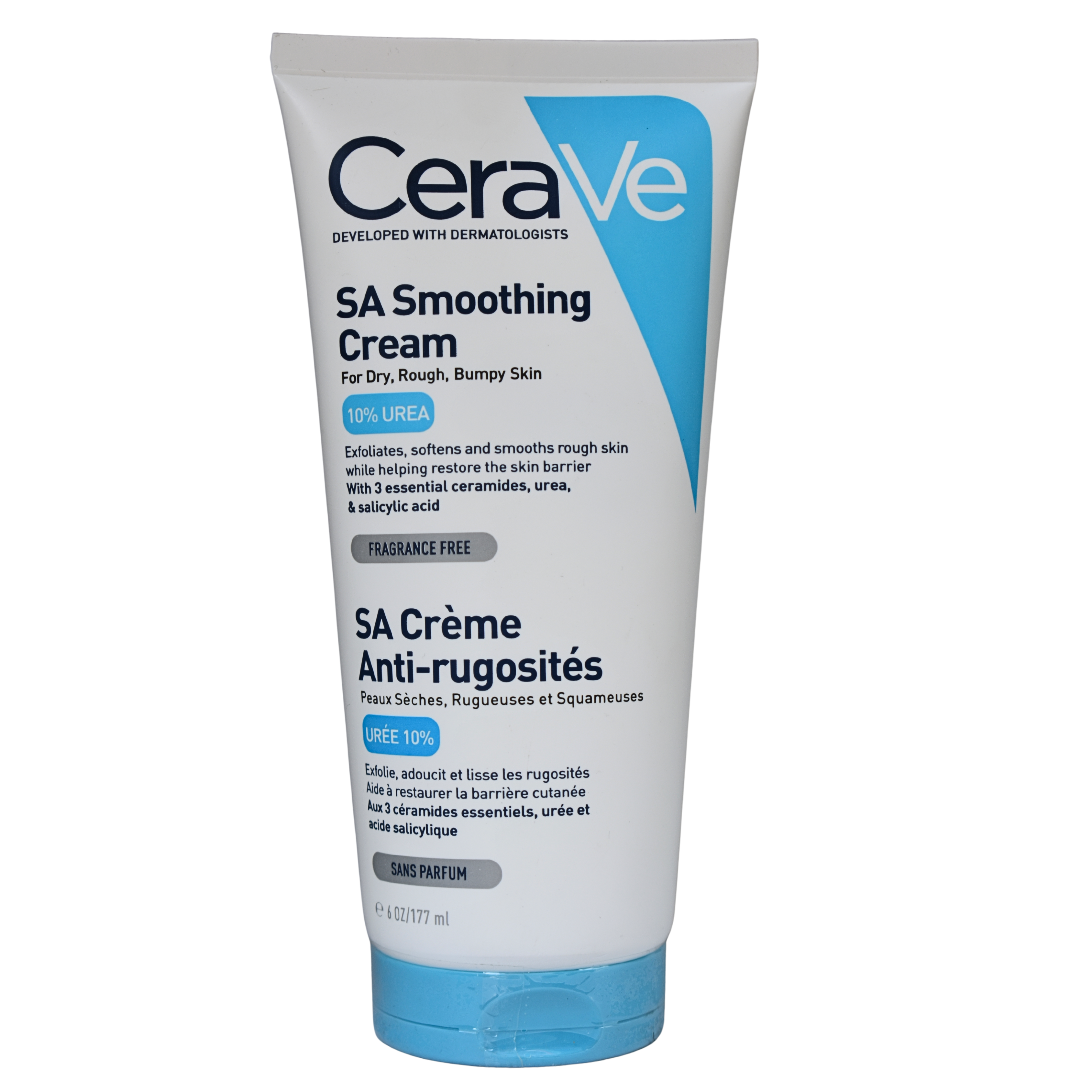 Cerave SA Smoothing Cream For Dry Rough Bumpy Skin 177ml - Lipcara