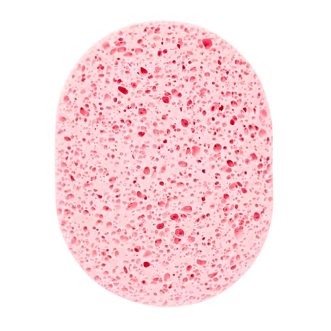 Derma Shine Facial Sponge Pink