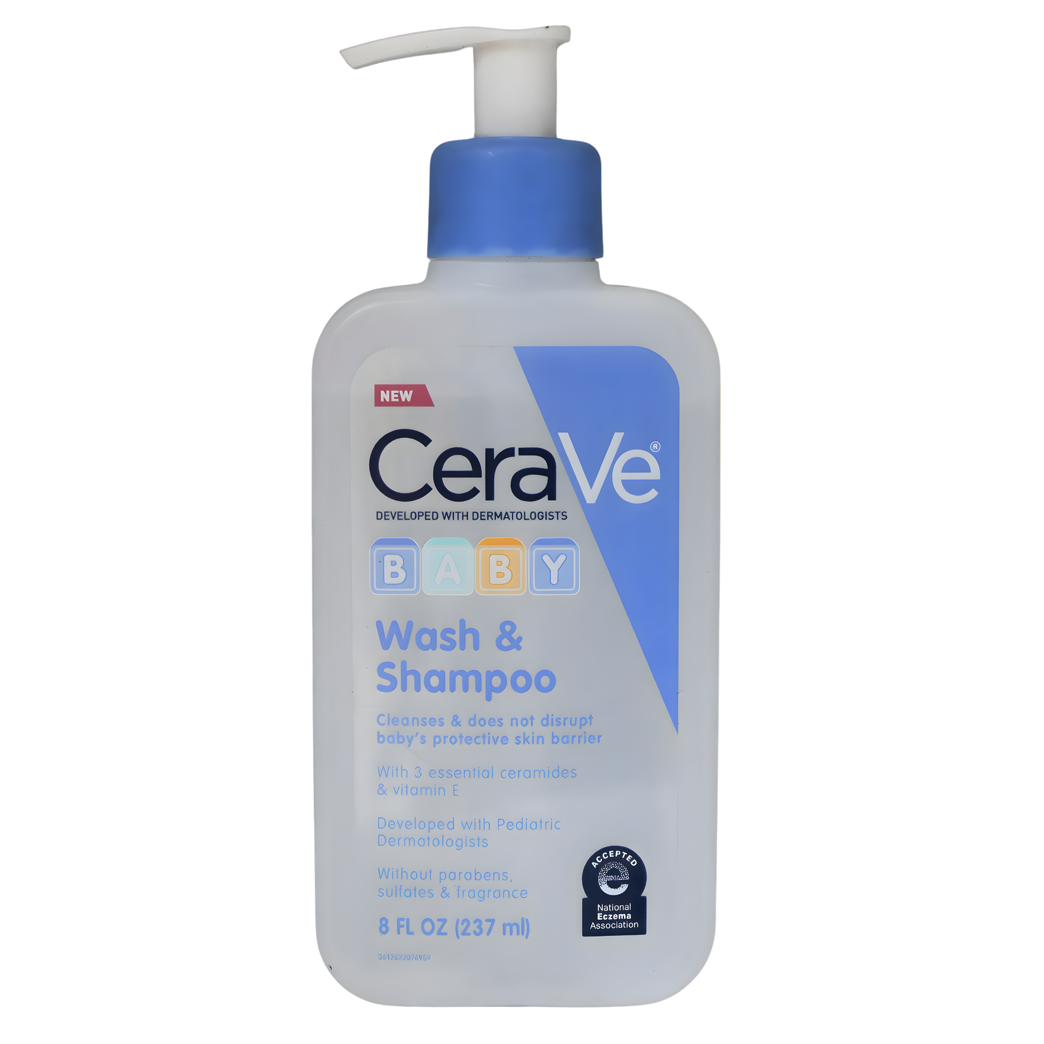 Cerave Baby Wash & Shampoo 237ml - Lipcara