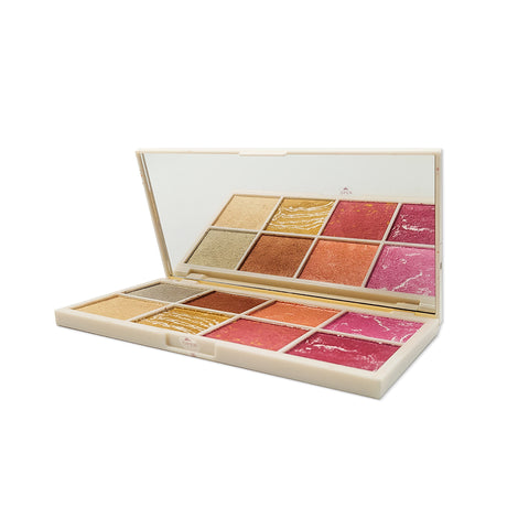 Romantic Color - 8 Color's Baked Blusher and Highlighter Pallette