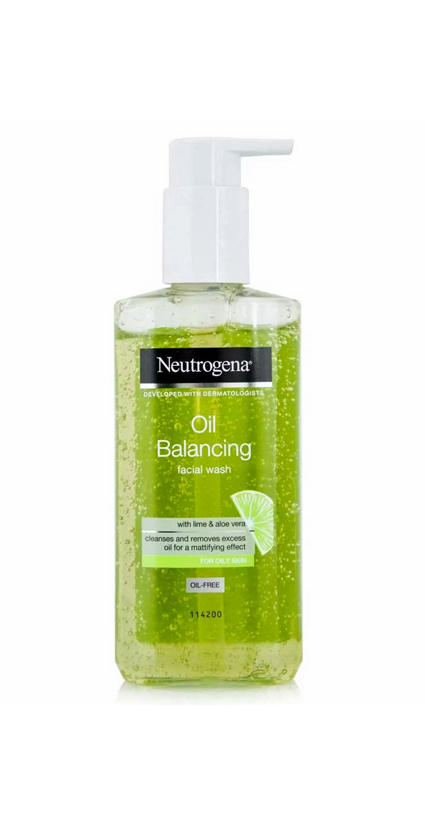 Neutrogena Oil Balancing Facial Wash Oil Free Lipcara