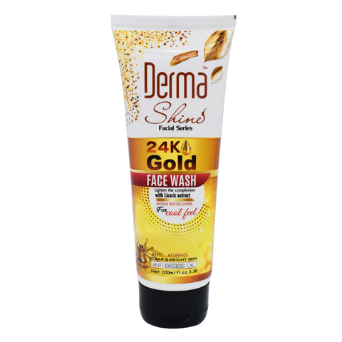 Derma Shine 24k Gold Face Wash