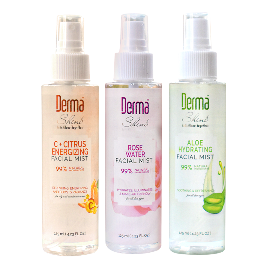 Derma Shine Facial Mists - 125 ML