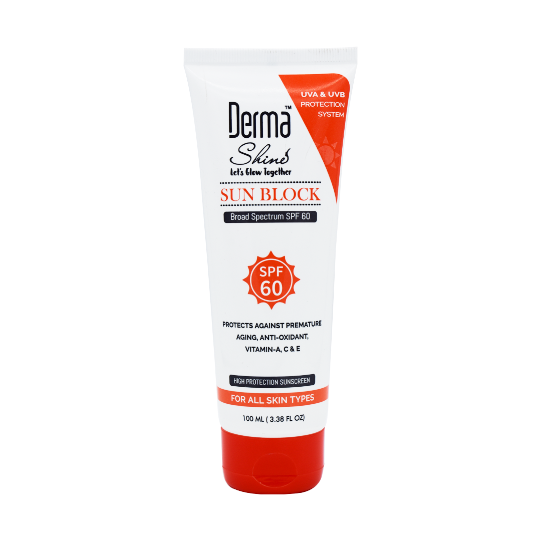 Derma Shine Sunblock SPF 60 100ml - Lipcara