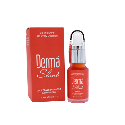 Derma Shine Lip & Cheek Serum Tint Peach